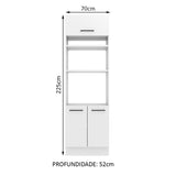 Mueble de Cocina para Hornos Agata 70 cm