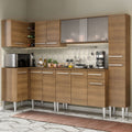 Cocina Integral de Esquina Emilly Space 3.25 m Marrón