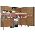 Cocina Integral de Esquina Emilly Ice 4.20 Metros