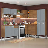 Cocina Integral de Esquina Emilly Ice 4.20 m