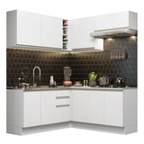 Cocina Integral de Esquina Glamy 3.50 m 03
