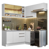 Cocina Integral de Esquina Glamy 3.50 m 06