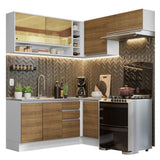 Cocina Integral de Esquina Glamy 3.50 m 06