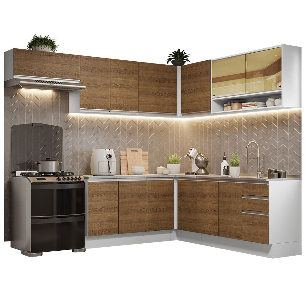 Cocina Integral de Esquina Glamy 4.70 m 01
