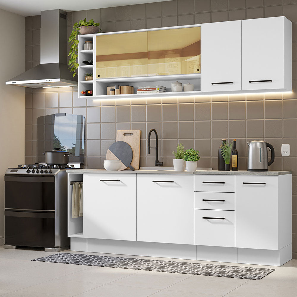 Cocina Integral Agata Thêmis 2.20 Metros Blanco