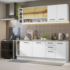 Cocina Integral Agata Thêmis 2.20 Metros Blanco