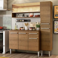 Cocina Integral Emilly Art 1.40 Metros Marrón 04