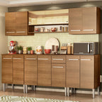 Cocina Integral Emilly Smile 2.30 Metros Marrón
