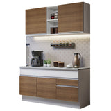 Cocina Integral Glamy 1.50 m con Encimera 01