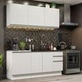 Cocina Integral Glamy 1.80 Metros Blanco 05