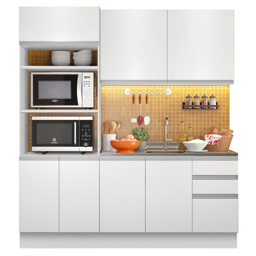 Cocina Integral 190 cm Laura Blanco Madesa
