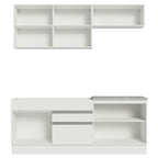Cocina Integral Glamy 2.00 Metros Blanco 07
