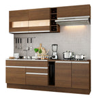 Cocina Integral Parma 2.20 Metros Marrón 02