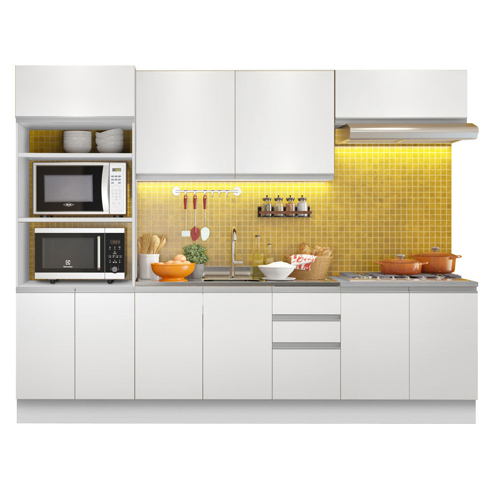 Cocina Integral Viena 2.70 Metros Blanco