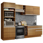 Cocina Integral Jade 2.70 Metros Marrón 09