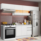 Cocina Integral Marina 2.80 Metros Blanco