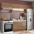 Cocina Integral Marina 2.80 Metros Marrón