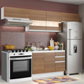 Cocina Integral Marina 2.80 Metros Blanco/Marrón