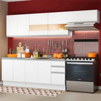 Cocina Integral Marcela 2.80 Metros Blanco