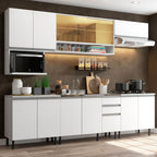 Cocina Integral Genova 2.80 Metros SR Blanco
