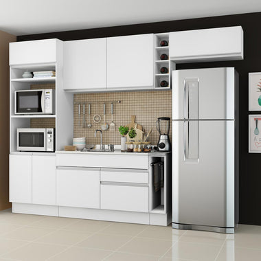 Cocina Integral Safira 2.90 Metros Blanco 04