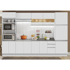 Cocina Integral Roma 3.30 Metros Blanco