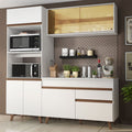 Cocina Integral Reims 1.90 m con Encimera Blanco 02