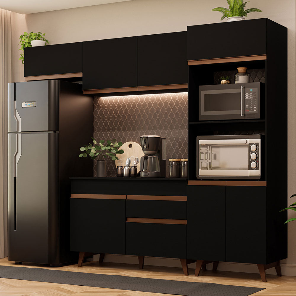 Cocina Integral Reims 2.60 m con Encimera 08