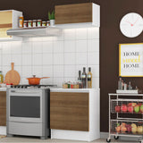 Kit Mueble de Cocina Superior y Mueble Bajo Topazio 60 cm