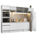 Cocina Integral Topazio 3.00 m con Encimera Blanco
