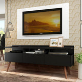 Centro Entretenimiento para TV Londres Mesa y Panel Hasta 55 Pulgadas