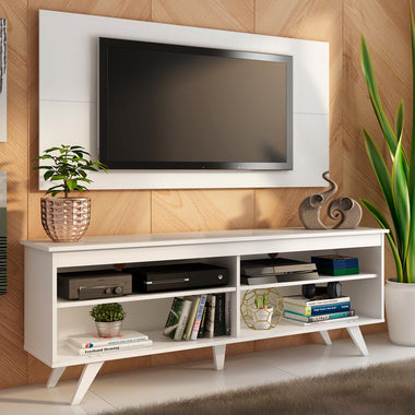 Centro de Entretenimiento para TV Udine Mesa y Panel Hasta 55 Pulgadas