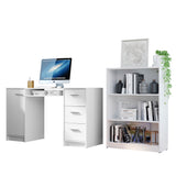 Escritorio de Oficina Alaska + Mueble Estante Librero