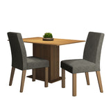 Juego de Comedor Manu con 2 Sillas