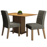 Juego de Comedor Tainá con 2 Sillas