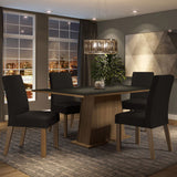Juego de Comedor Flavia con 4 Sillas Oxford