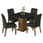 Juego de Comedor Karina con 4 Sillas Oxford