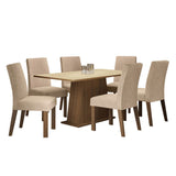 Juego de Comedor Luciana con 6 Sillas