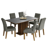 Juego de Comedor Hanna con 6 Sillas