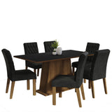 Juego de Comedor Britney con 6 Sillas Oxford