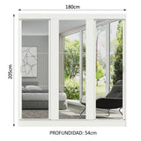 Closet Reno 3 Puertas Corredizas con Espejos