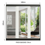 Closet Reno 3 Puertas Corredizas con Espejos