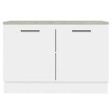 Mueble de Cocina Bajo Agata 1.20 m 2 Puertas con Encimera