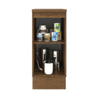 Mueble de Cocina Bajo Agata 35 cm 1 Puerta Marrón/Blanco
