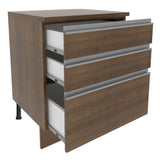 Mueble de Cocina Bajo Glamy 60 cm 3 Cajones