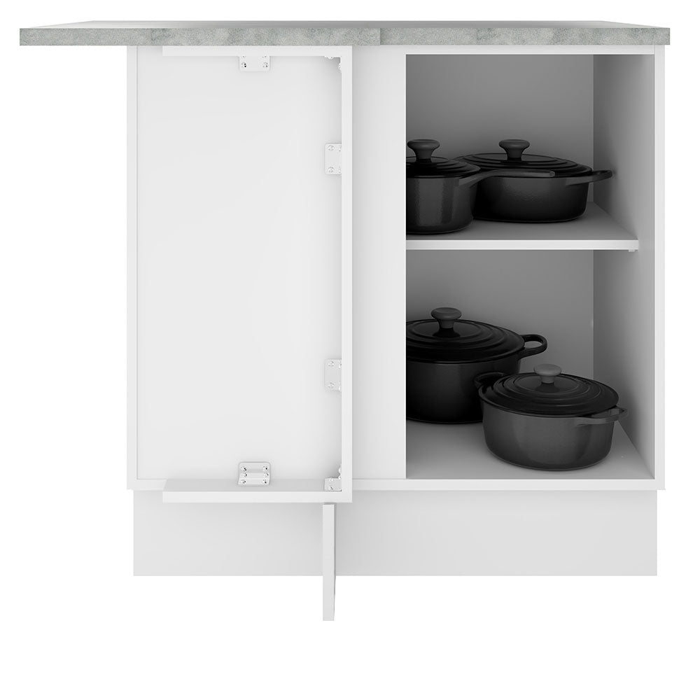 Mueble de Cocina Bajo de Esquina Glamy 1 Puerta
