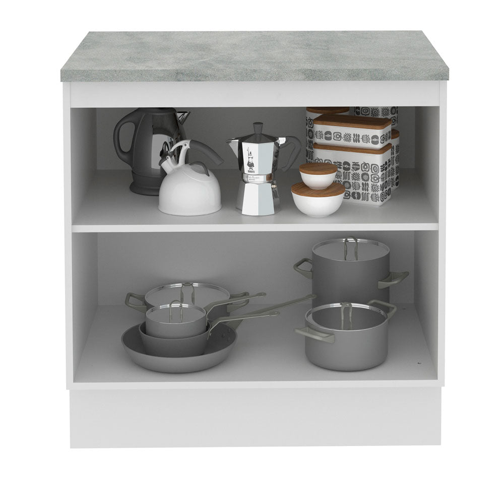 Mueble de Cocina Bajo Glamy 80 cm 2 Puertas
