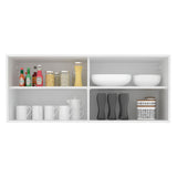 Mueble de Cocina Superior Glamy 1.20 m 2 Puertas Corredizas de Cristal