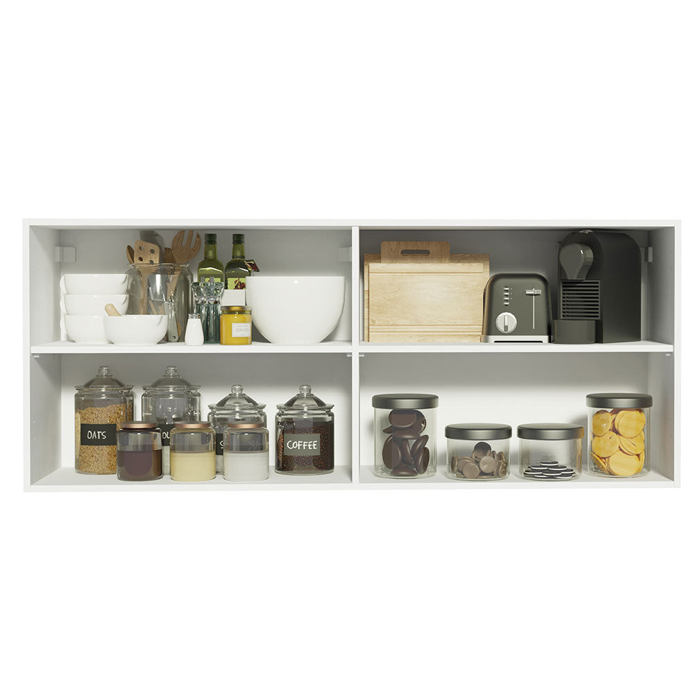 Mueble de Cocina Superior Reims con 2 Puertas 120 cm x 50 cm Blanco