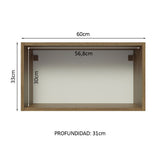 Mueble de Cocina Superior Glamy 60 cm 1 Puerta Abatible